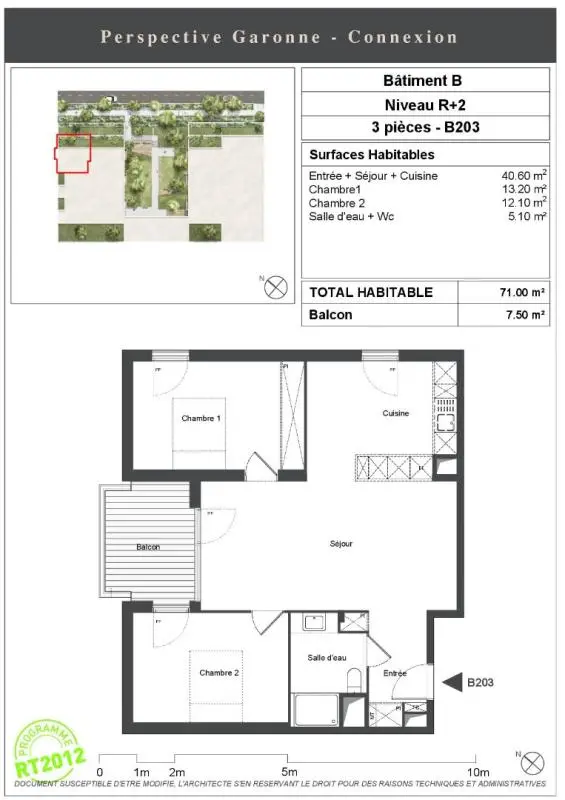 Flat Rue Gabriel Dedieu in Lormont