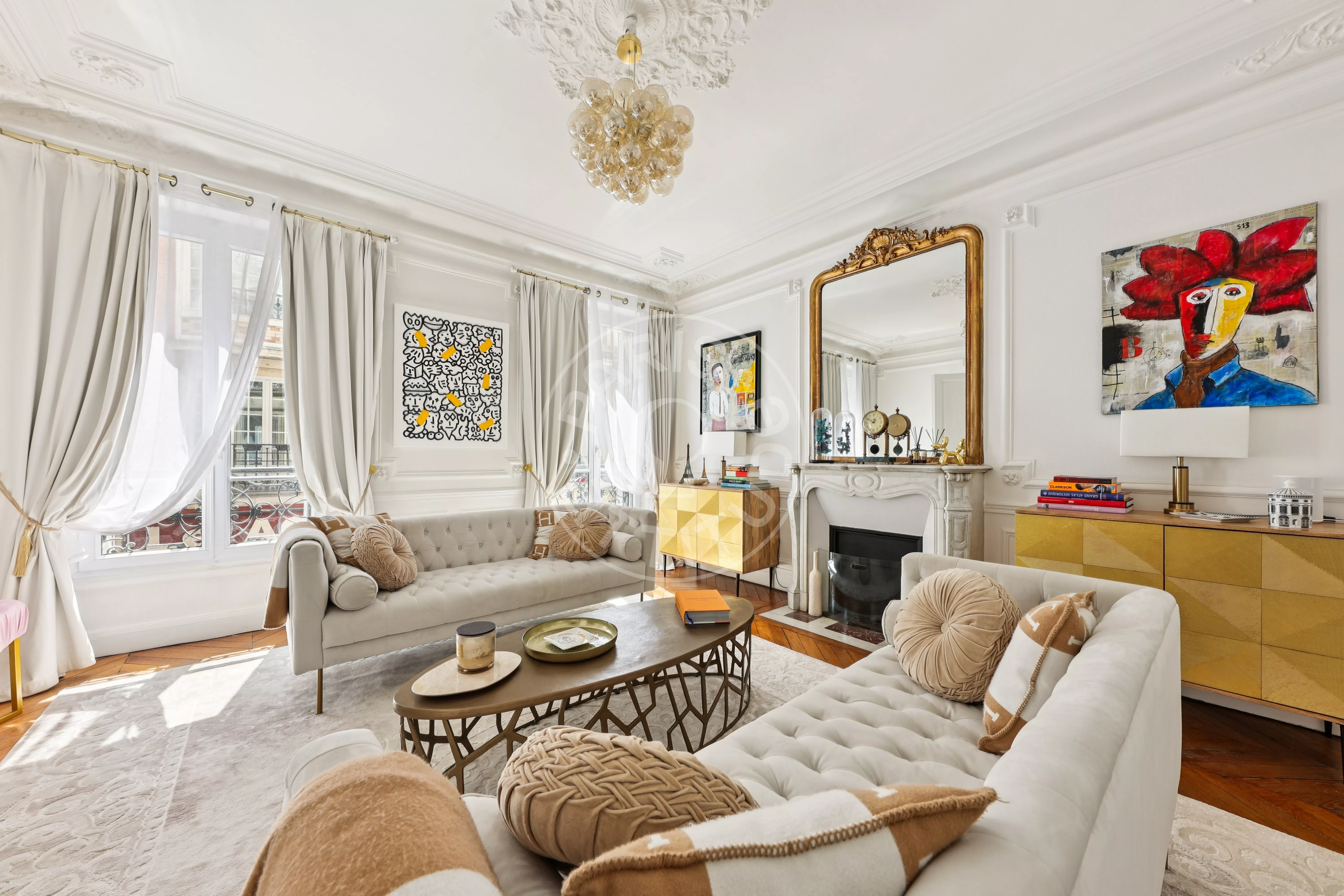 Flat Rue Lekain in Paris