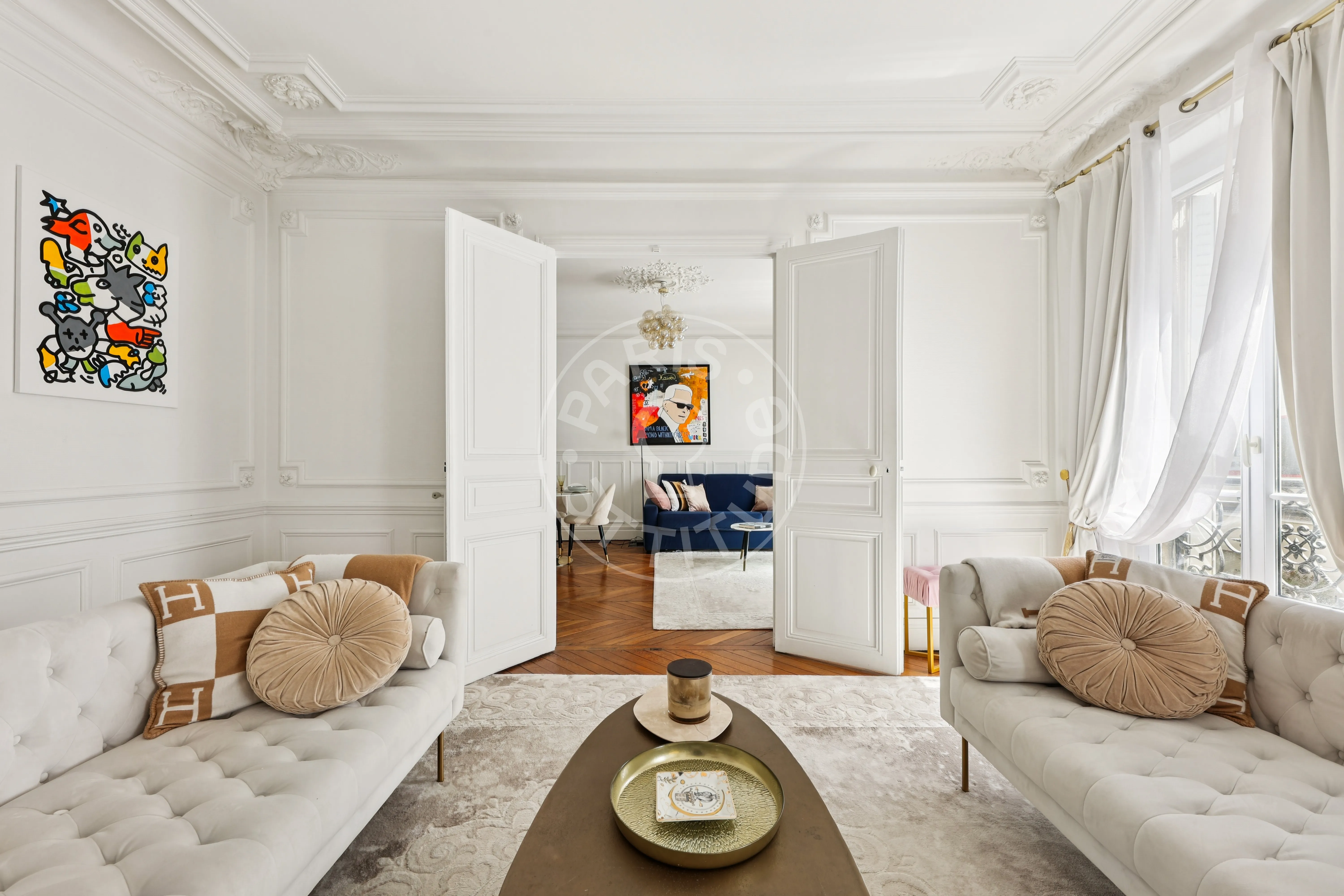 Appartement Rue Lekain à Paris