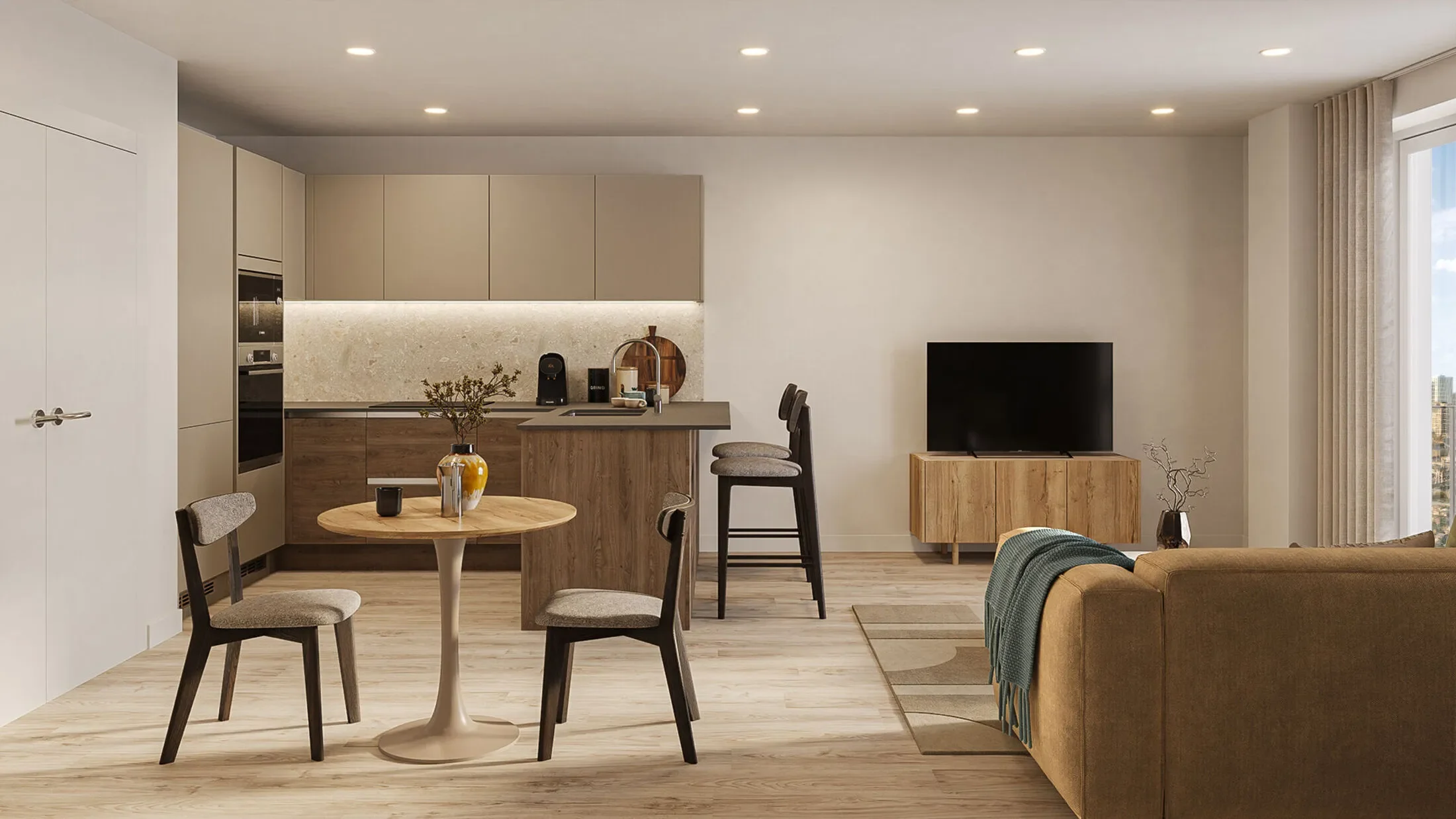 Flat Marshgate Lane in Greater London