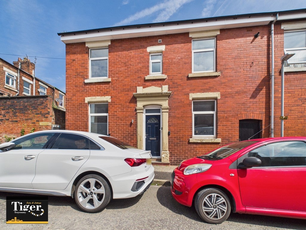 House Rye Street in Preston