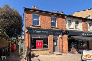 Flat Ware Road in East Hertfordshire