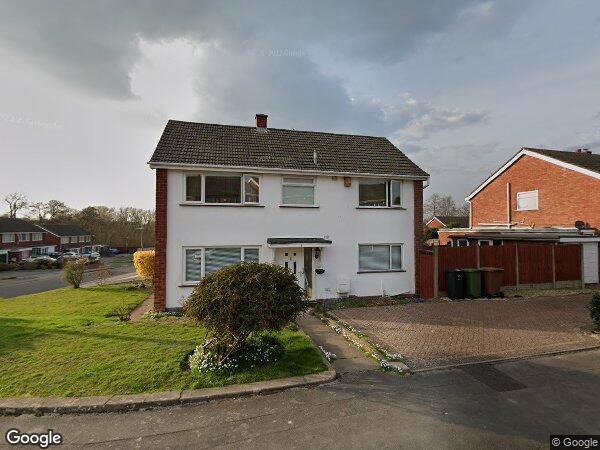 House Martin Rise in Metropolitan Borough of Solihull