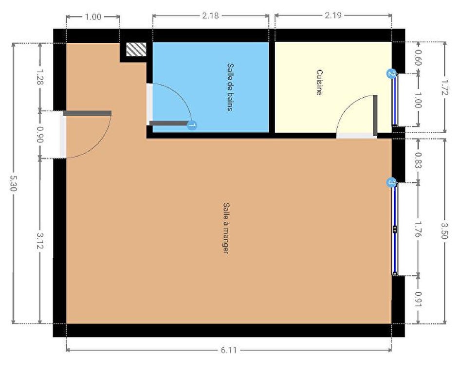 Appartement Rue des Frères Chausson à Asnières-sur-Seine