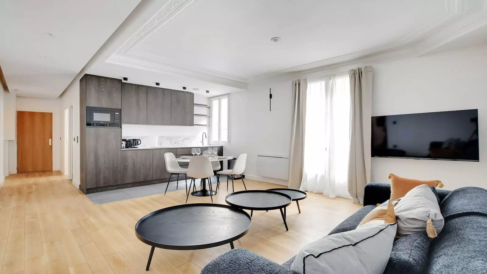 Flat Rue Caulaincourt in Paris
