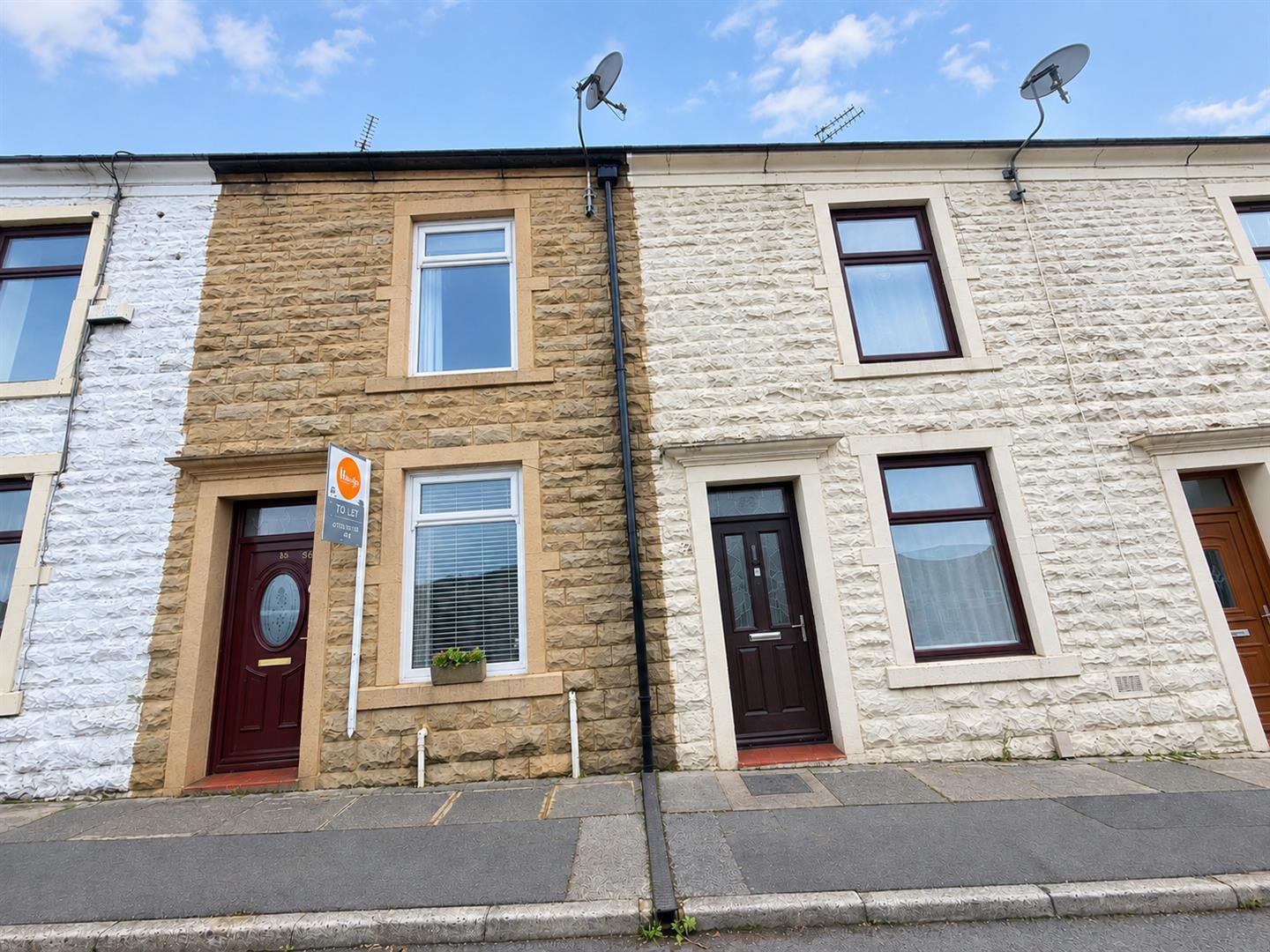 House Back Beehive Terrace in Borough of Rossendale