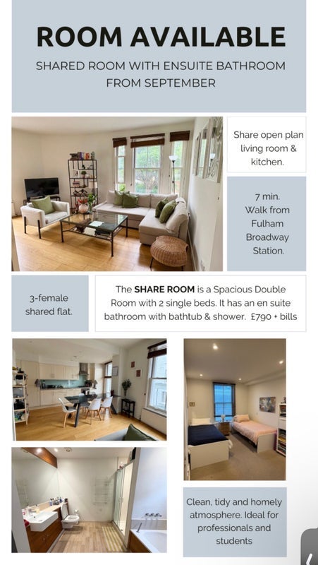 Room Kensington Gore in City of Westminster