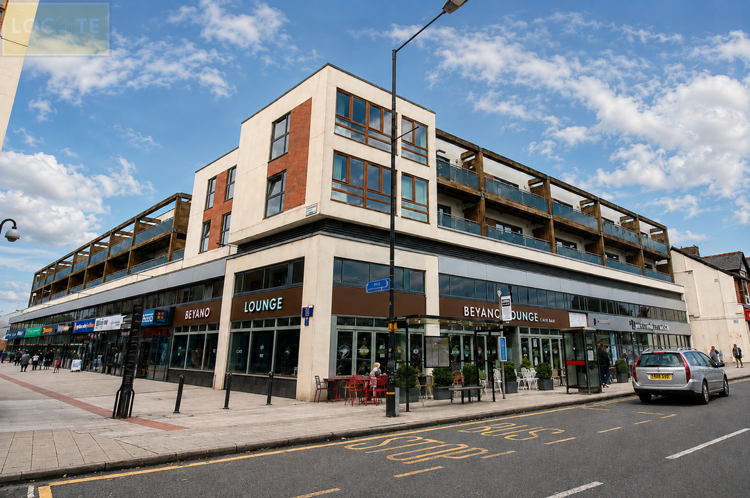 Flat Flixton Road in Trafford