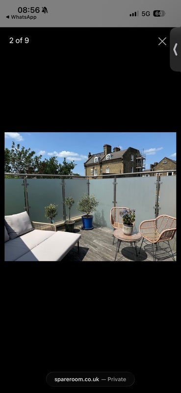 Flat Blandfield Road in Greater London