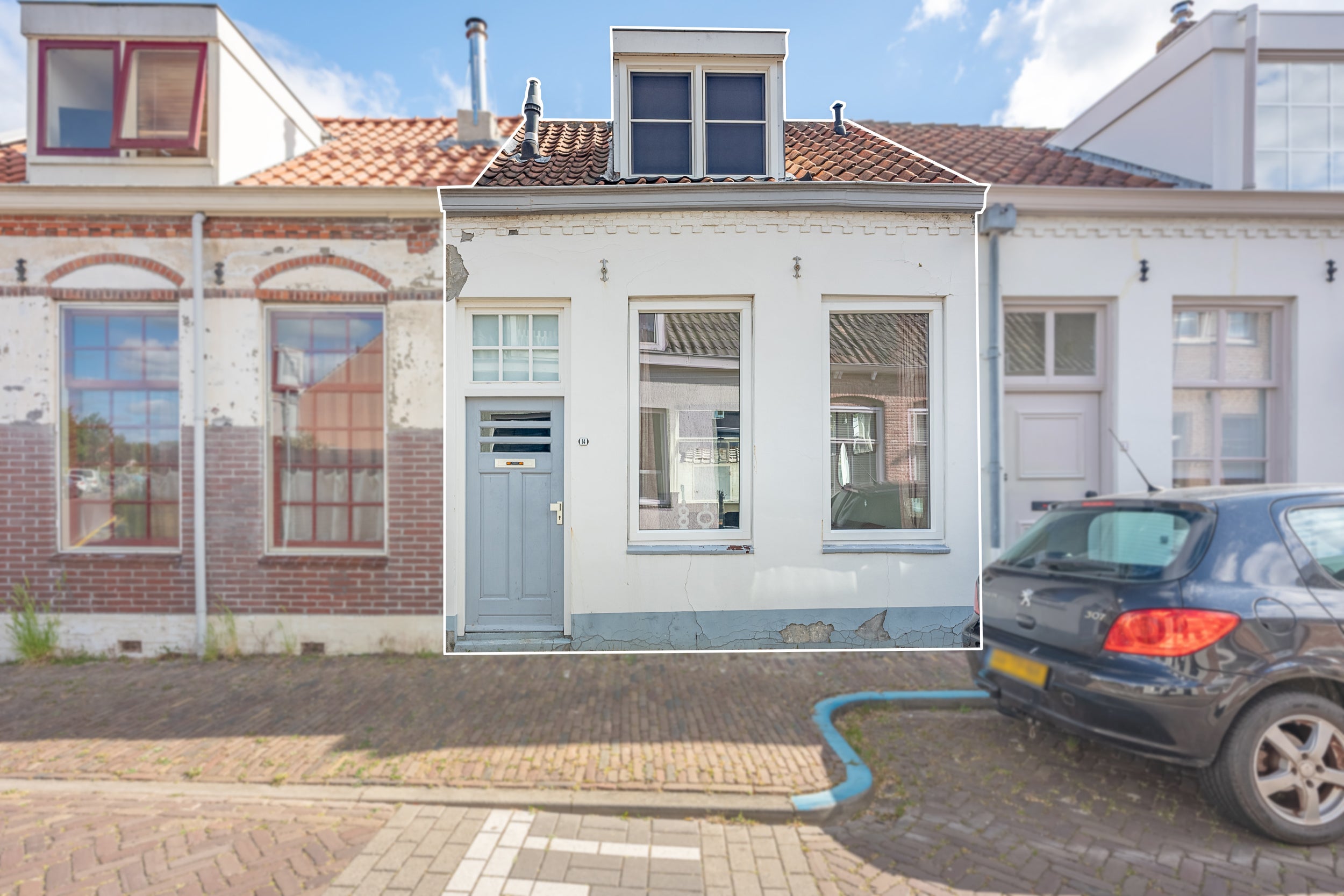 Huis Burgemeester Dregmansstraat 14 in Middelburg
