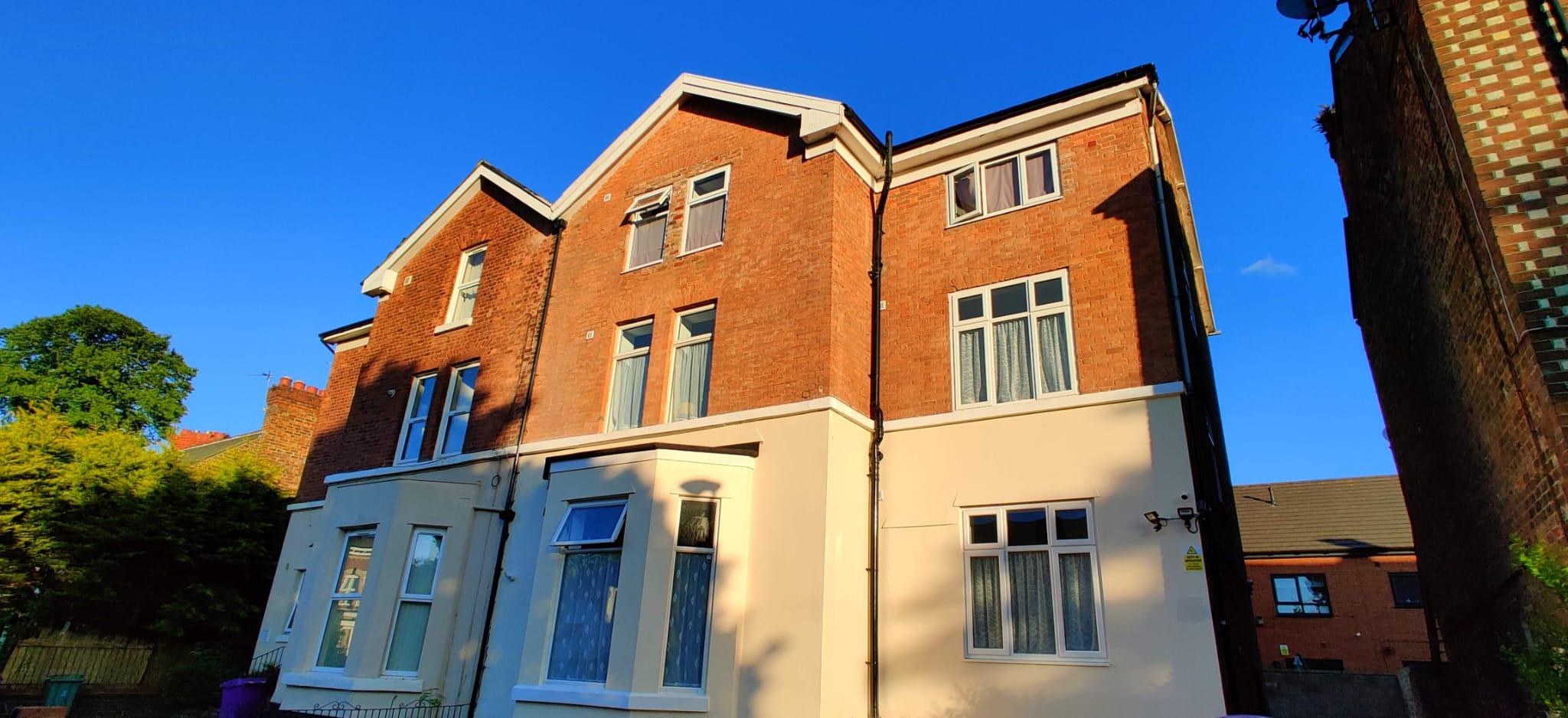 Flat Hampstead Road in Liverpool