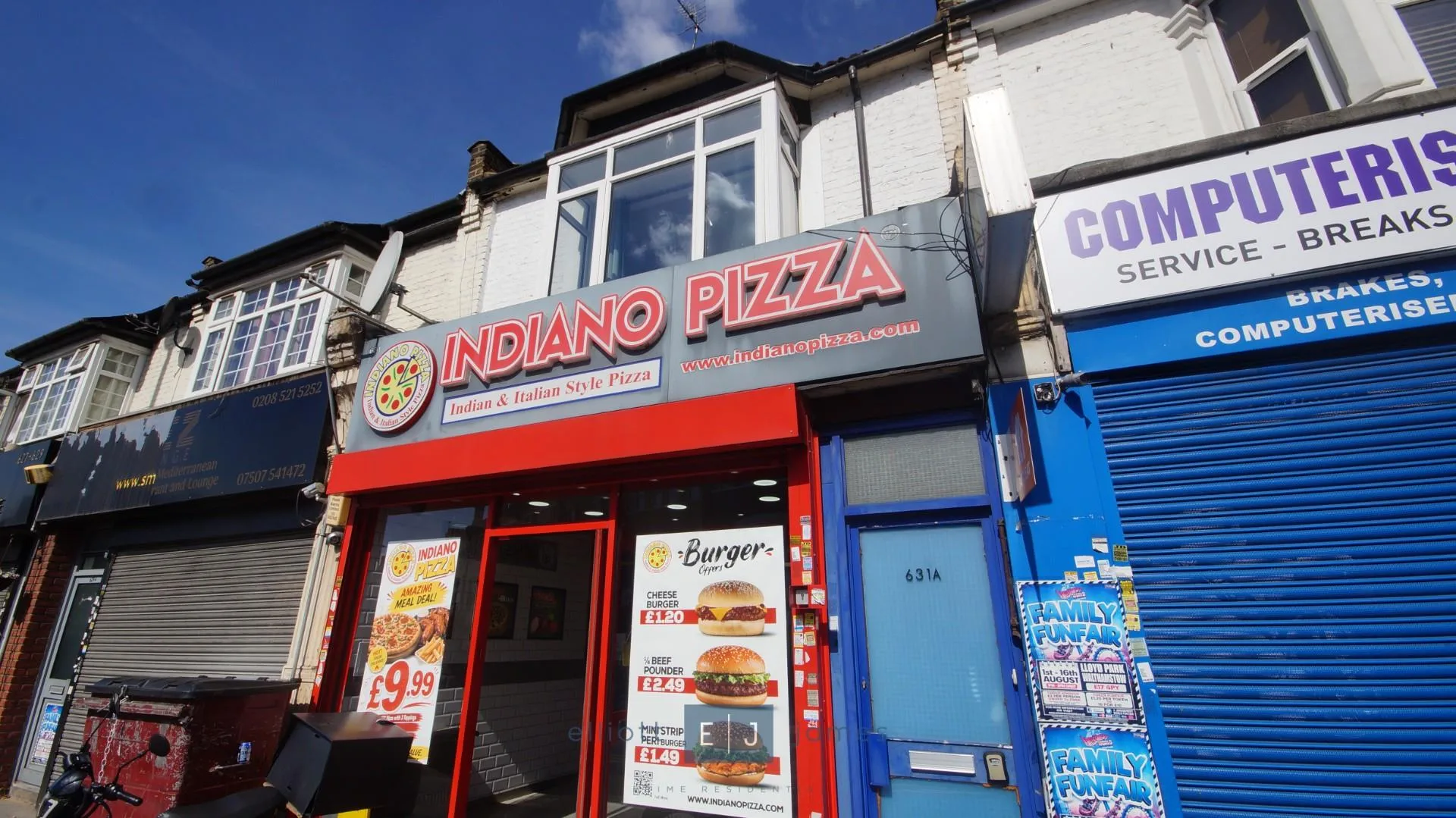 Flat Lea Bridge Road in Greater London