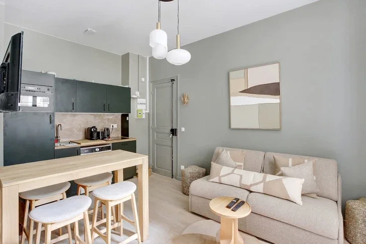 Flat Boulevard des Batignolles in Paris