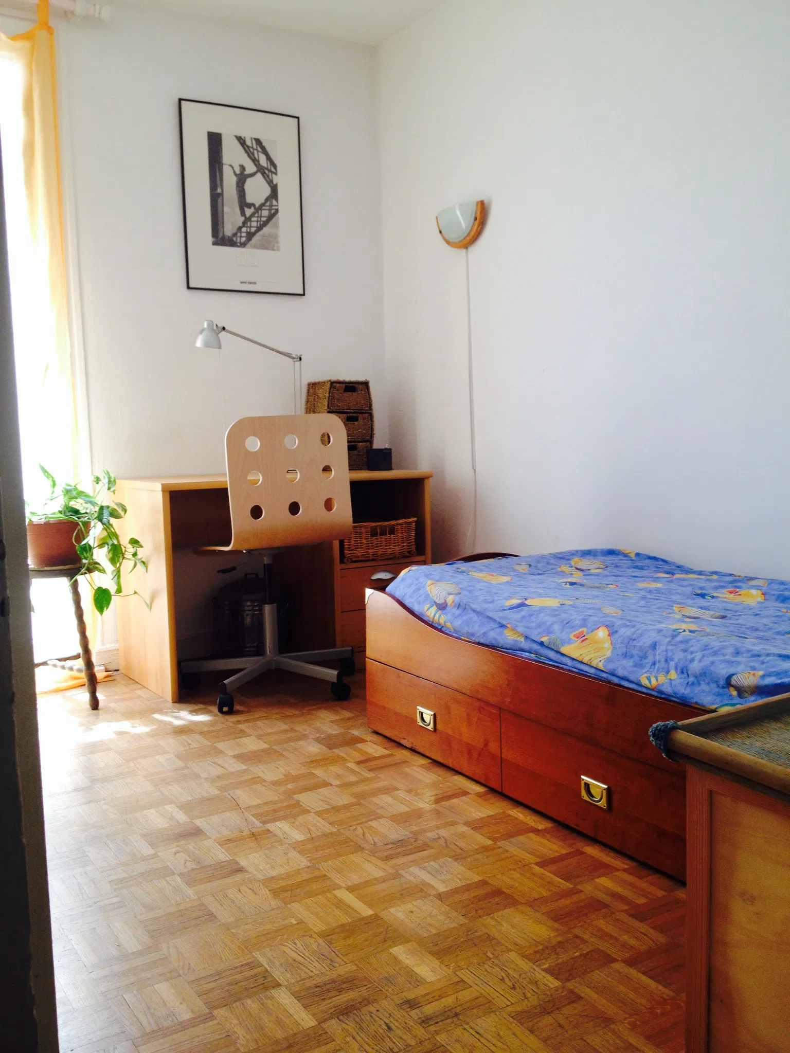 Chambre Rue de Ridder à Paris