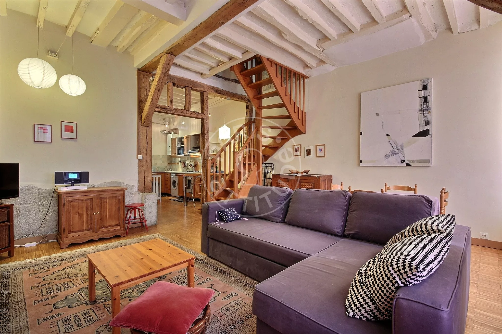 Flat Rue Claude-Rodier in Paris