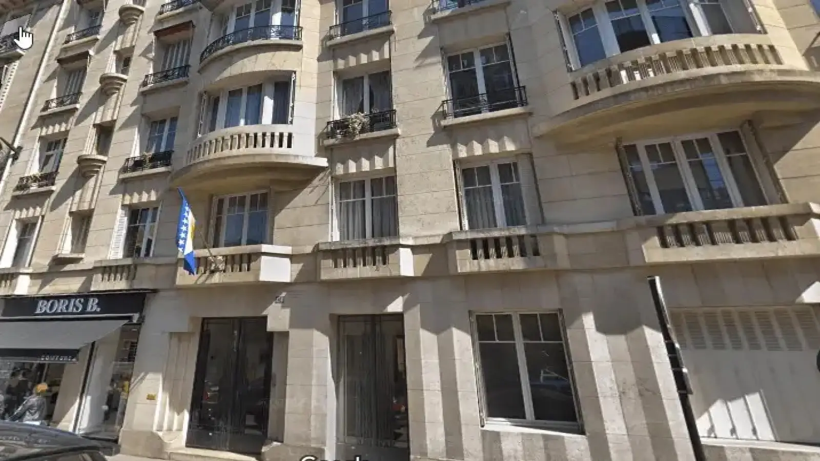 Flat Rue de Courcelles in Paris