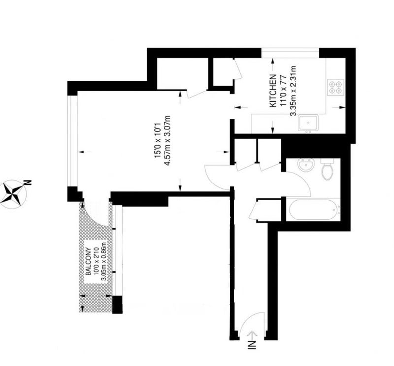 Room Murray Grove in Greater London