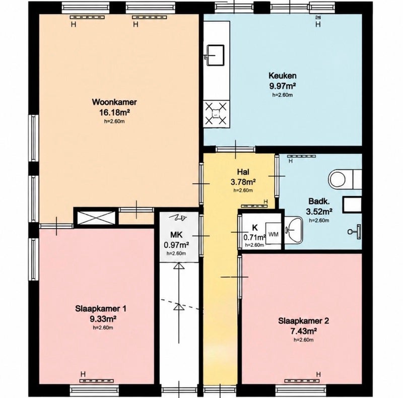 Appartement Rosendaalstraat 5