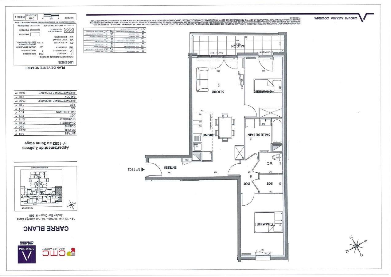 Flat Rue George Sand in Juvisy-sur-Orge