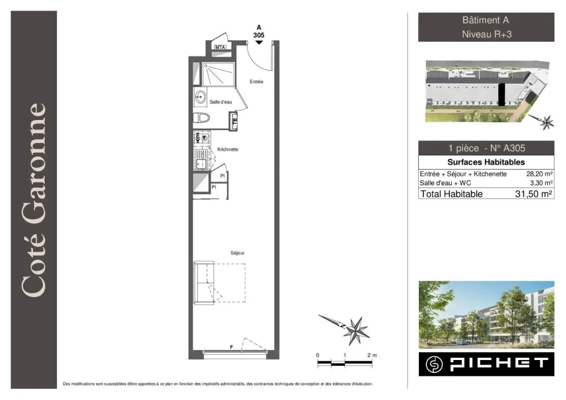 Appartement Allée des Bois à Lormont