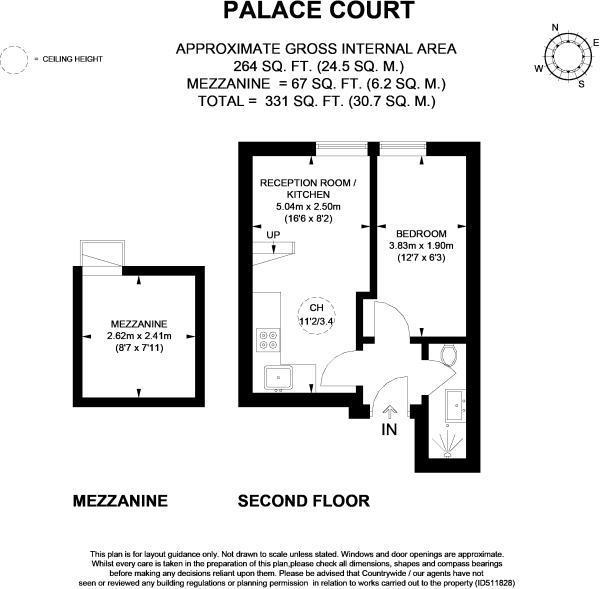 Flat Palace Court in City of Westminster