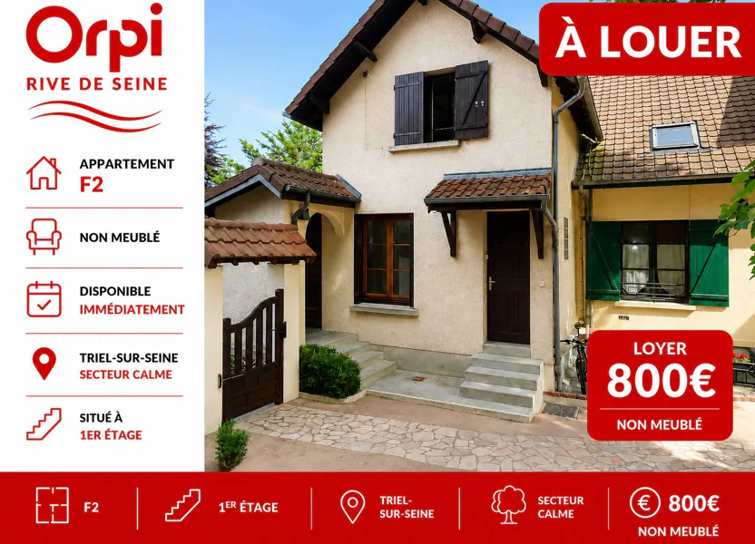 Flat Rue du Général Leclerc in Triel-sur-Seine