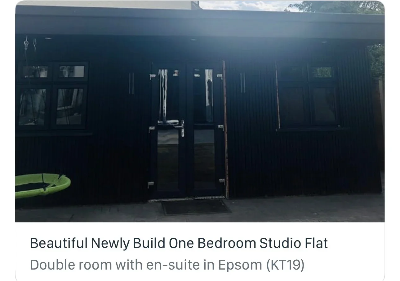 Flat Kingston Road in Epsom and Ewell