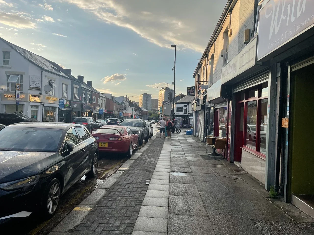 Flat London Road in Sheffield
