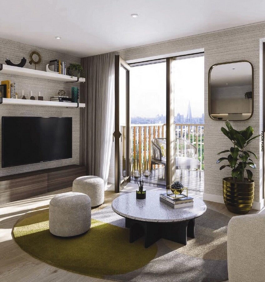 Flat Byng Street in Greater London