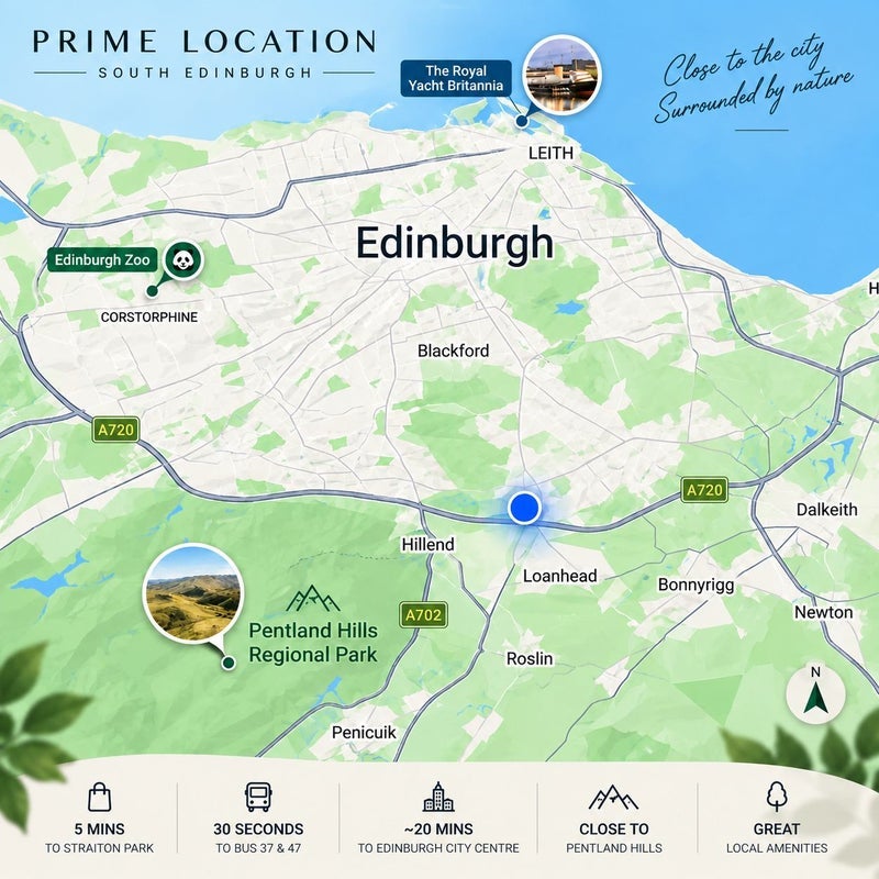 Flat Fells Way in City of Edinburgh