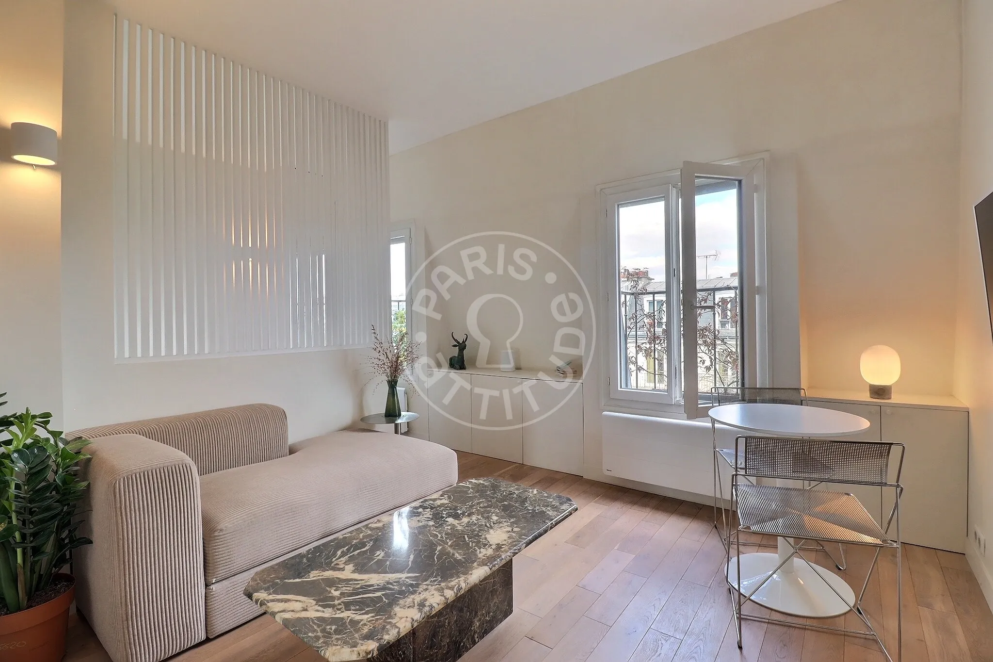 Flat Rue Custine in Paris