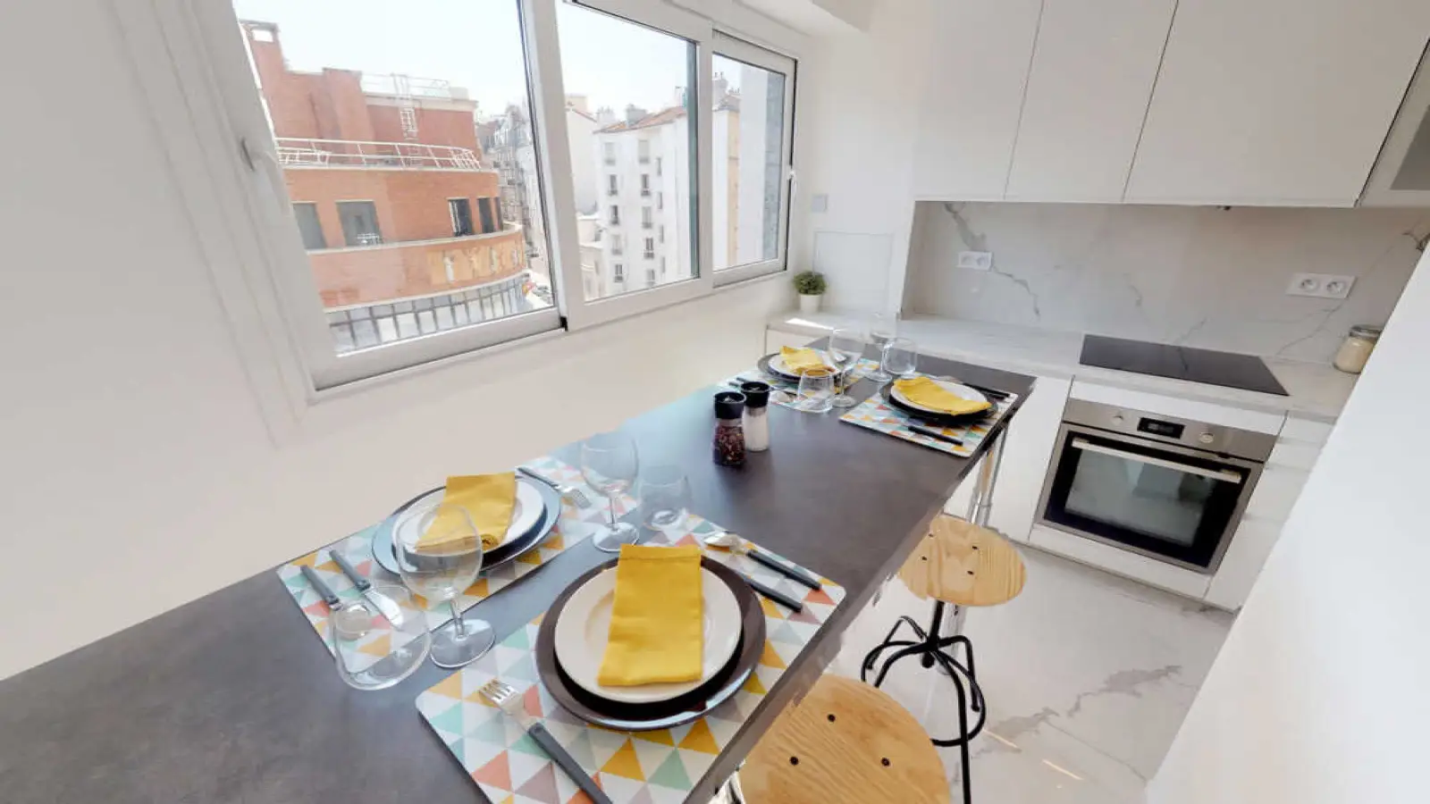 Flat Rue Santos-Dumont in Paris