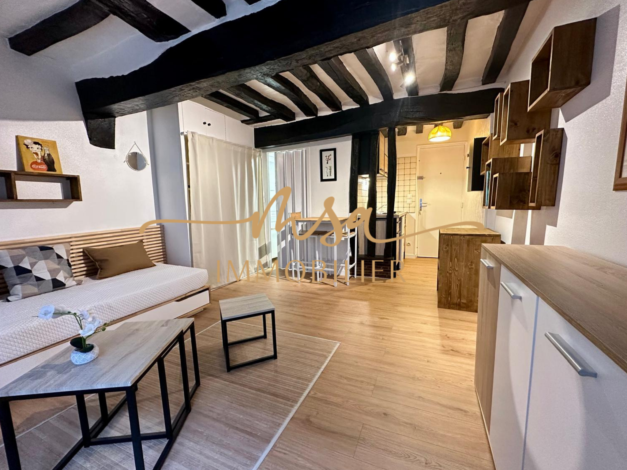Flat Rue Eau de Robec in Rouen