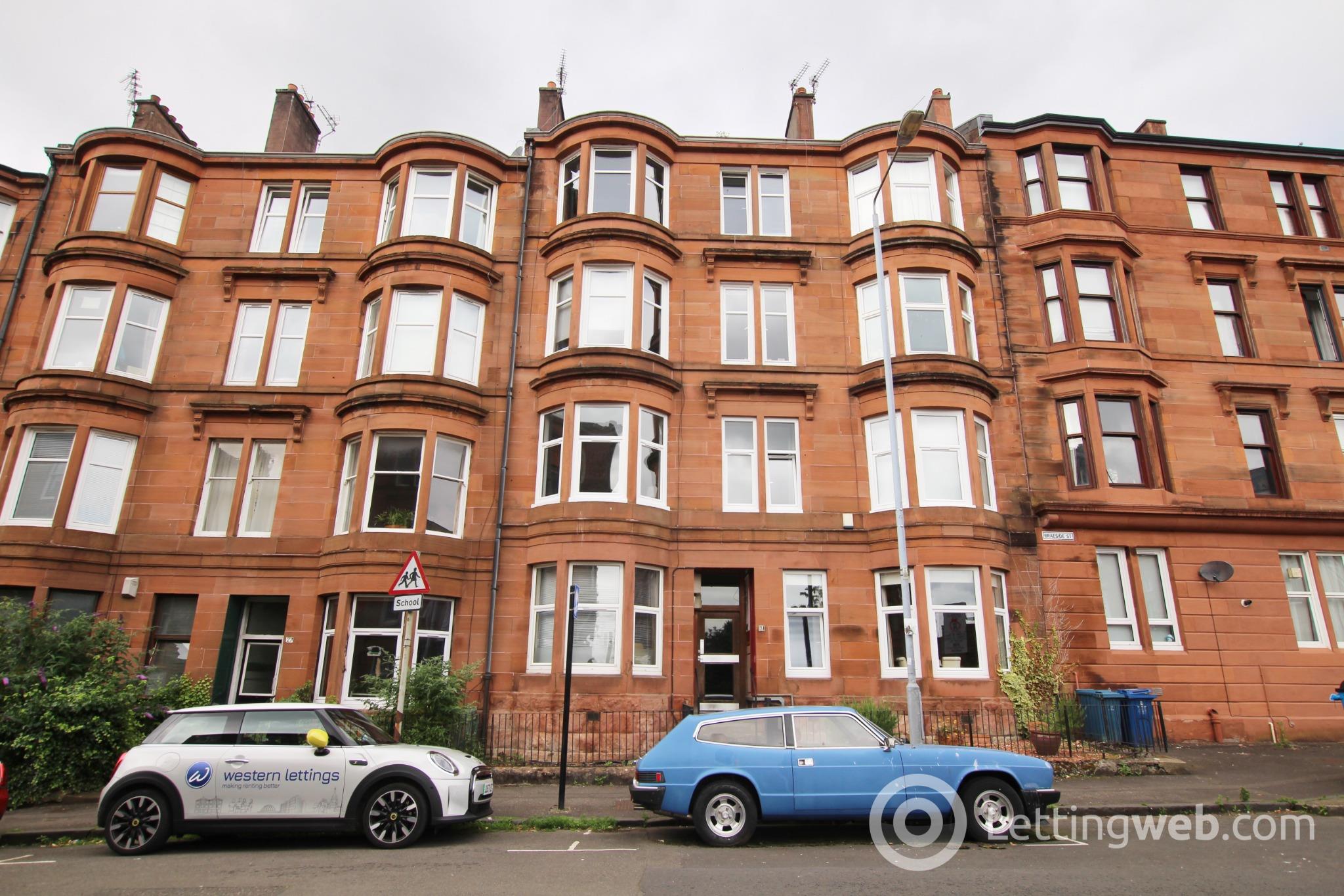 Flat Lyndhurst Gardens in Glasgow