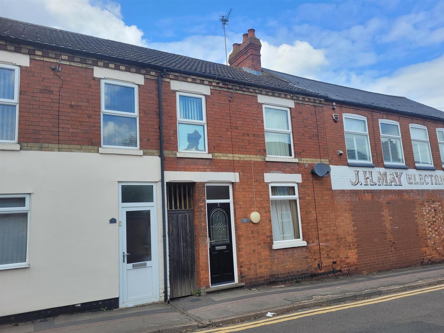 House Station Road in Rushden