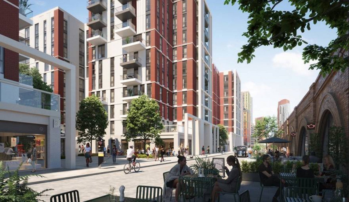 Flat Malthouse Road in London