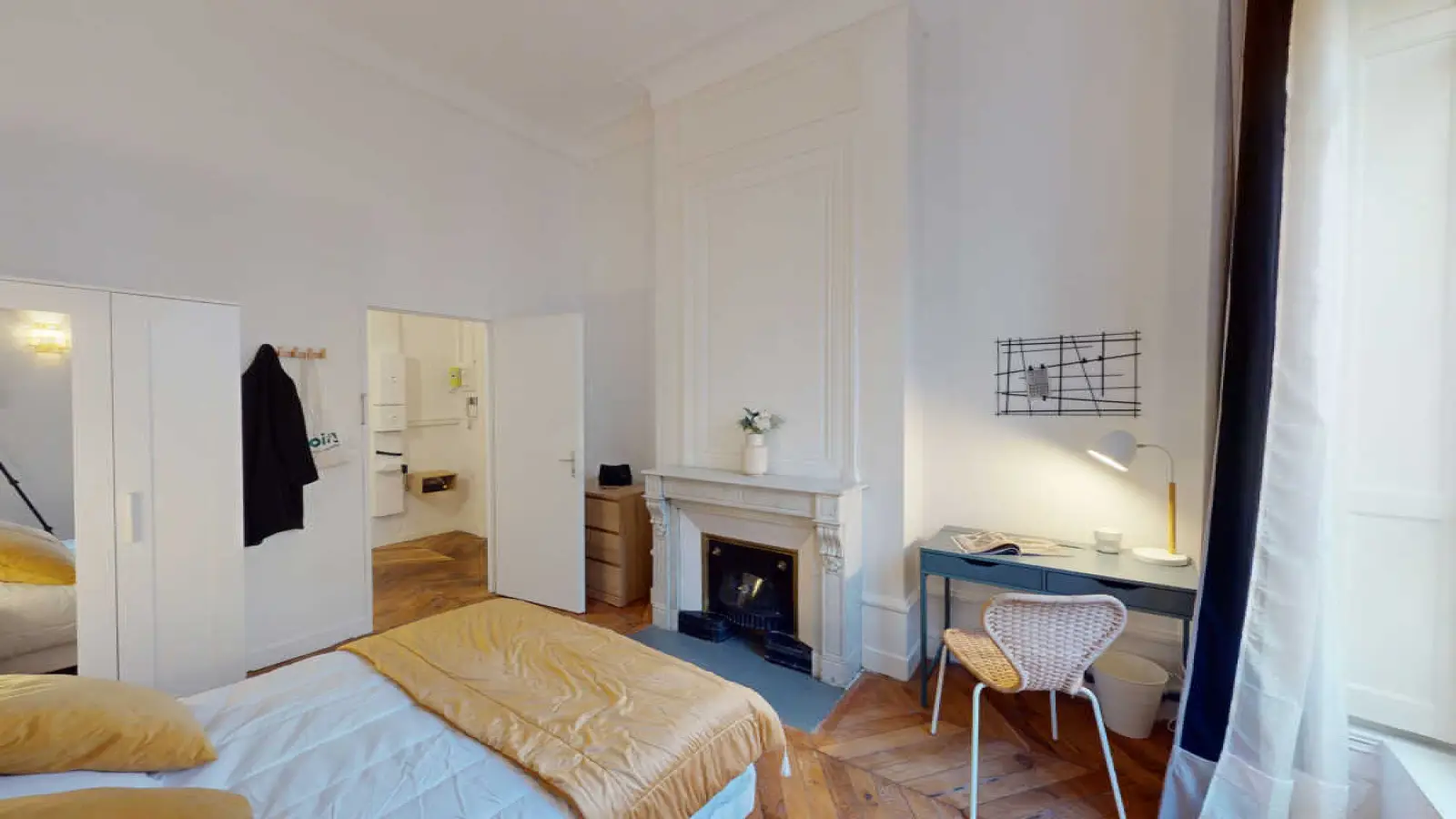 Chambre Rue Gentil à Lyon
