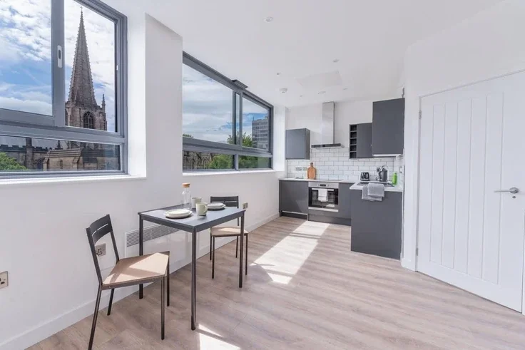Flat Campo Lane in Sheffield