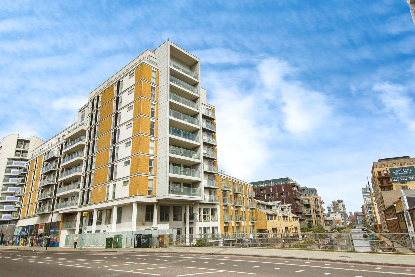 Flat Burdett Road in Greater London