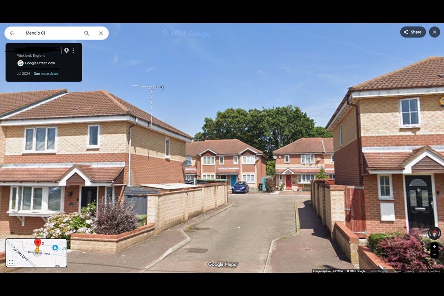 House Mendip Close in Wickford