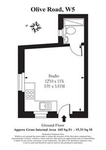 Flat Olive Road in Greater London