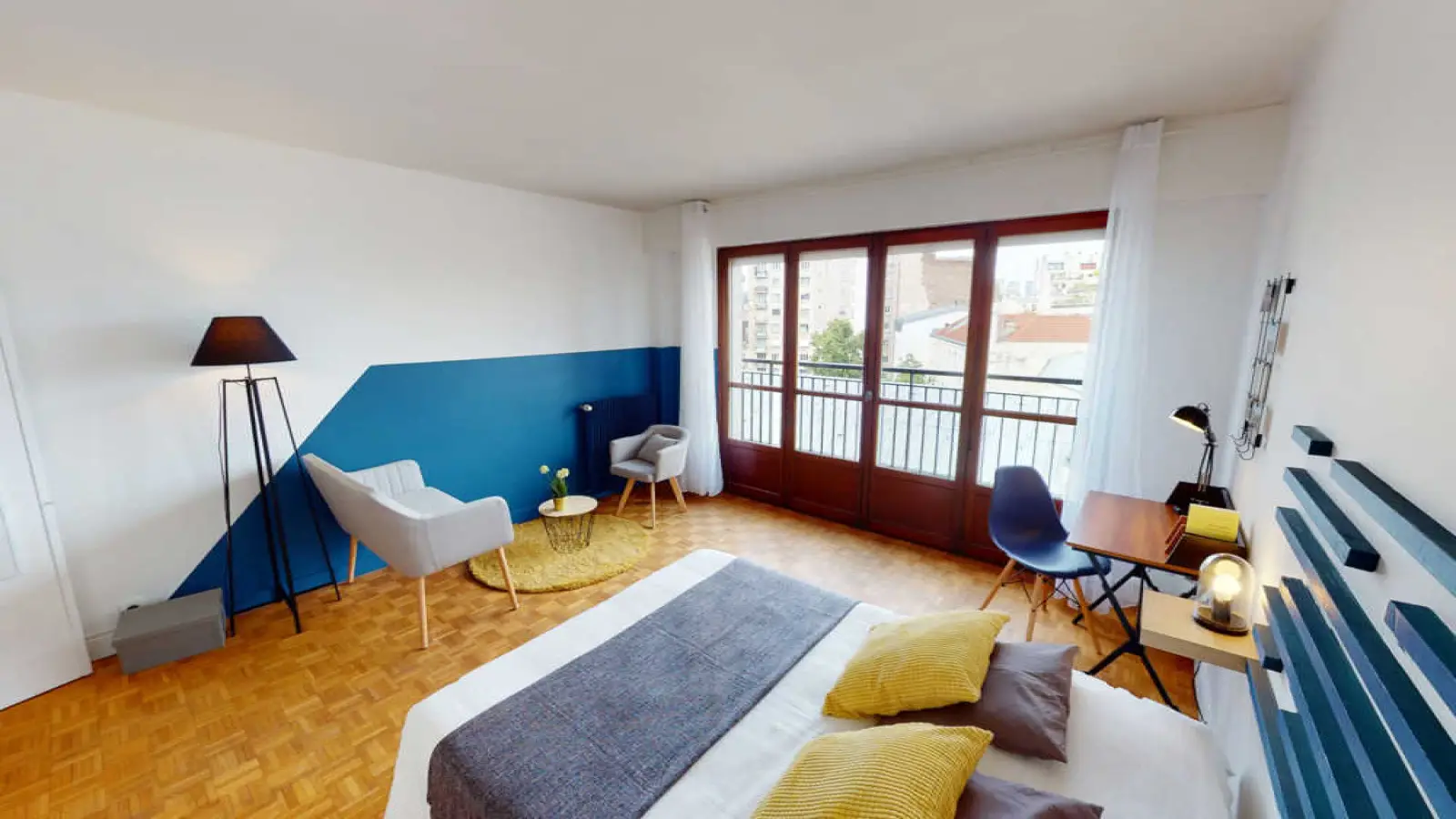 Chambre Rue Marsoulan à Paris