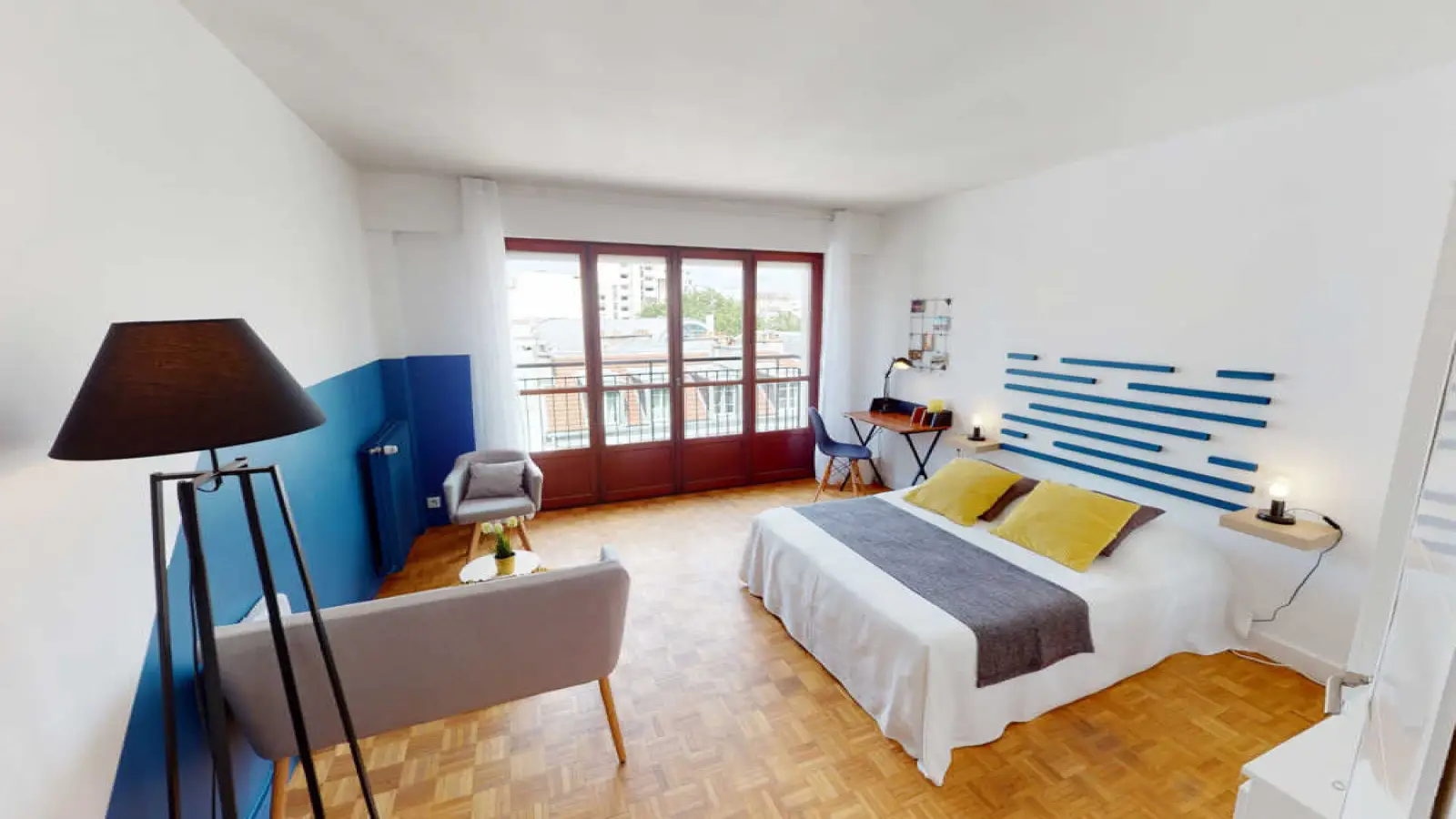 Chambre Rue Marsoulan à Paris