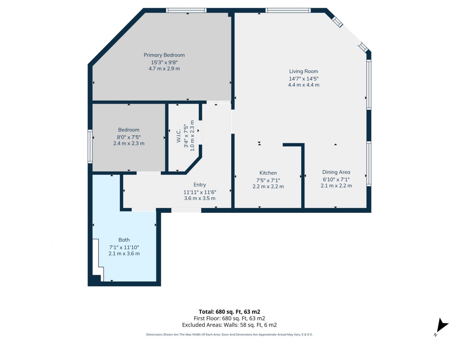 Flat Pelling Street in Greater London