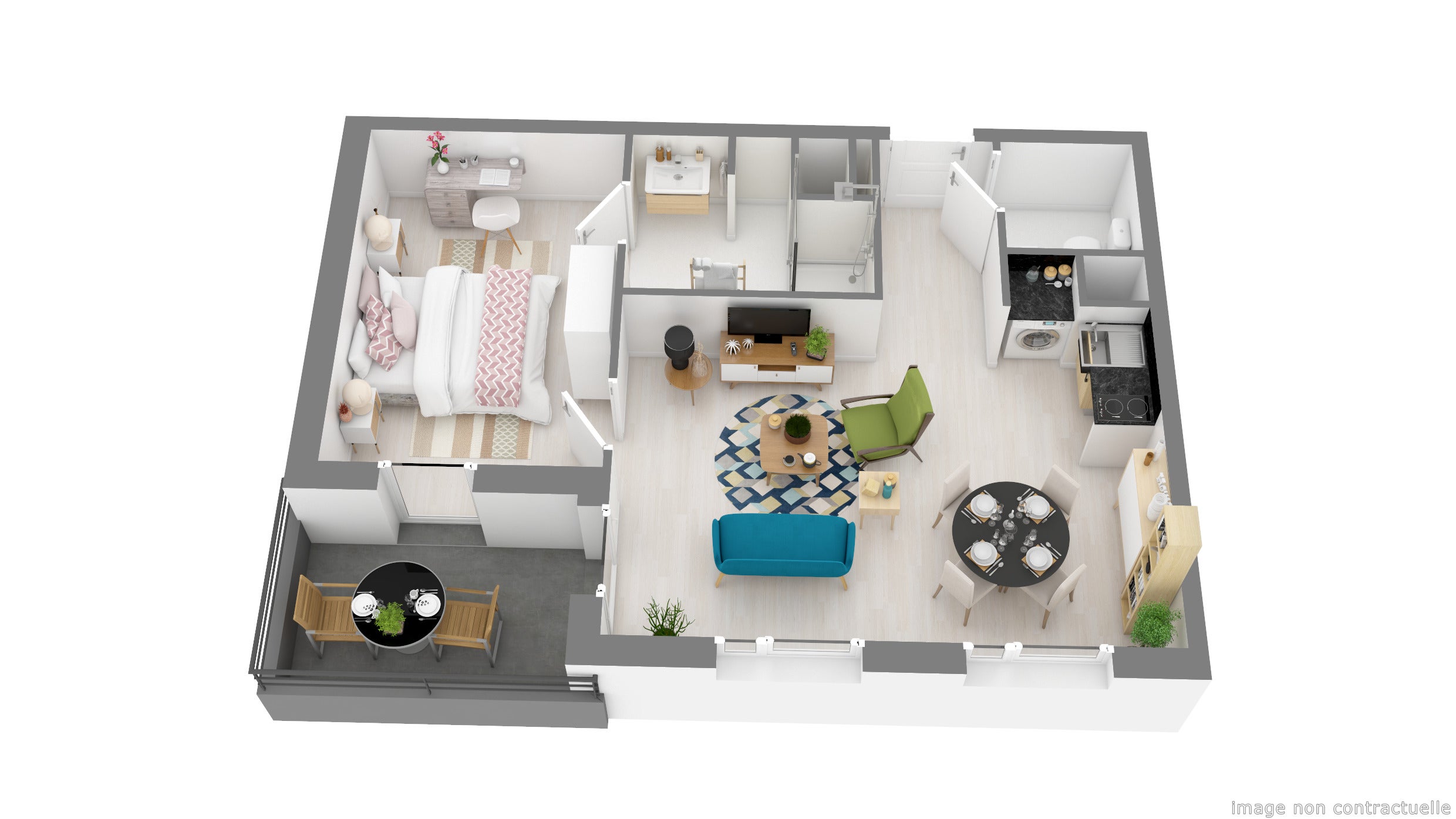 Flat Allée Michèle Morgan in Saint-Nazaire
