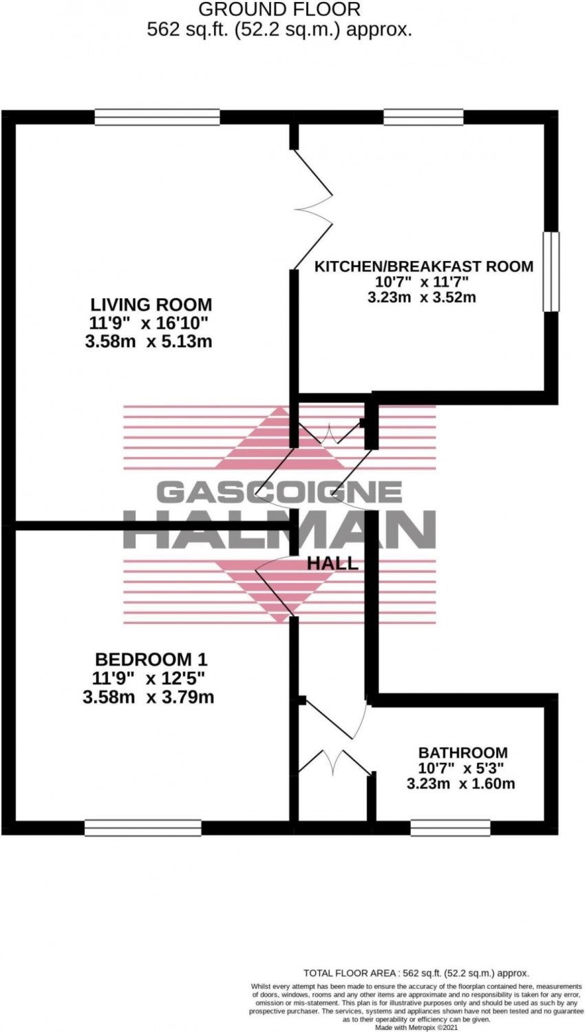 Flat Rookfield Court in Trafford