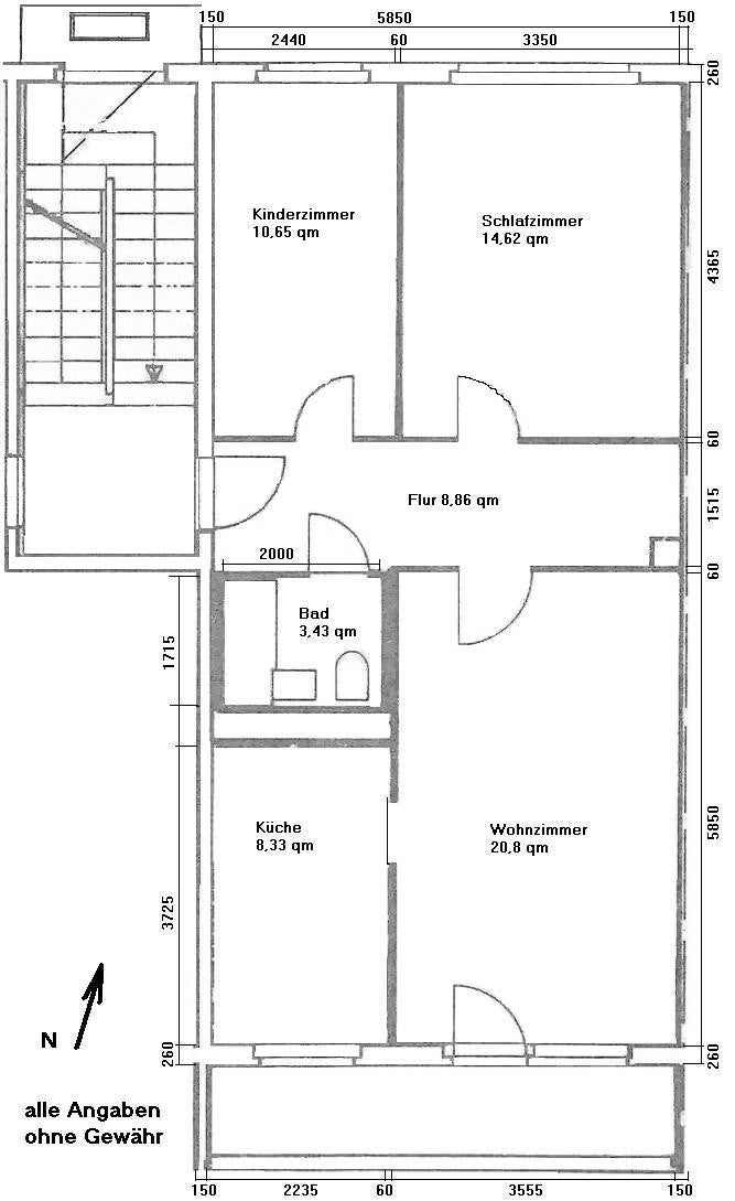 Wohnung Merseburger Straße in Braunsbedra