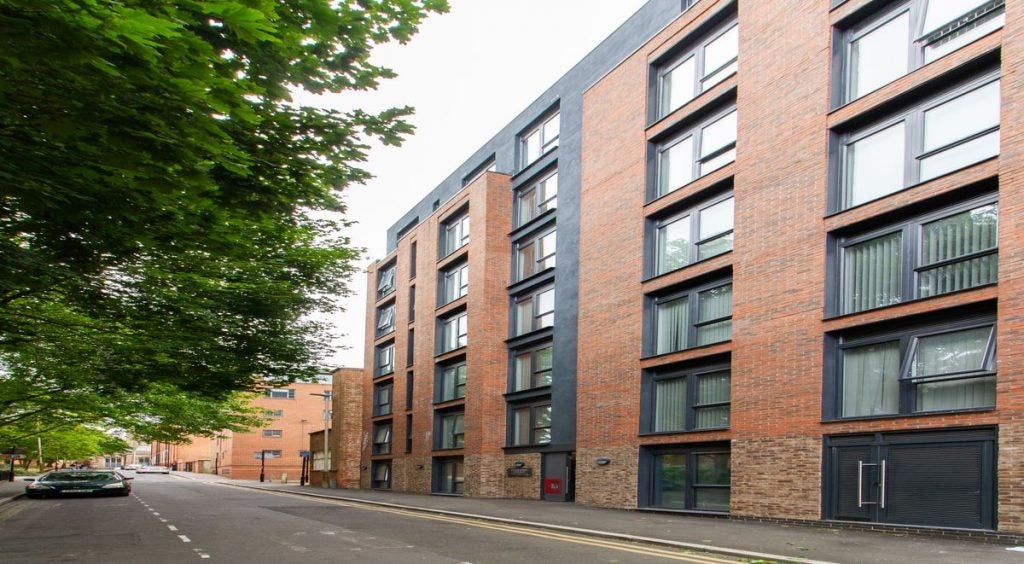 Flat Dover Street in Leicester