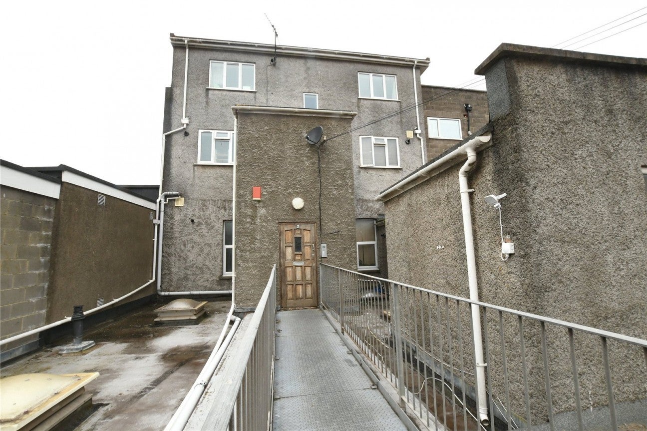 Flat Beach Road in Weston-super-Mare