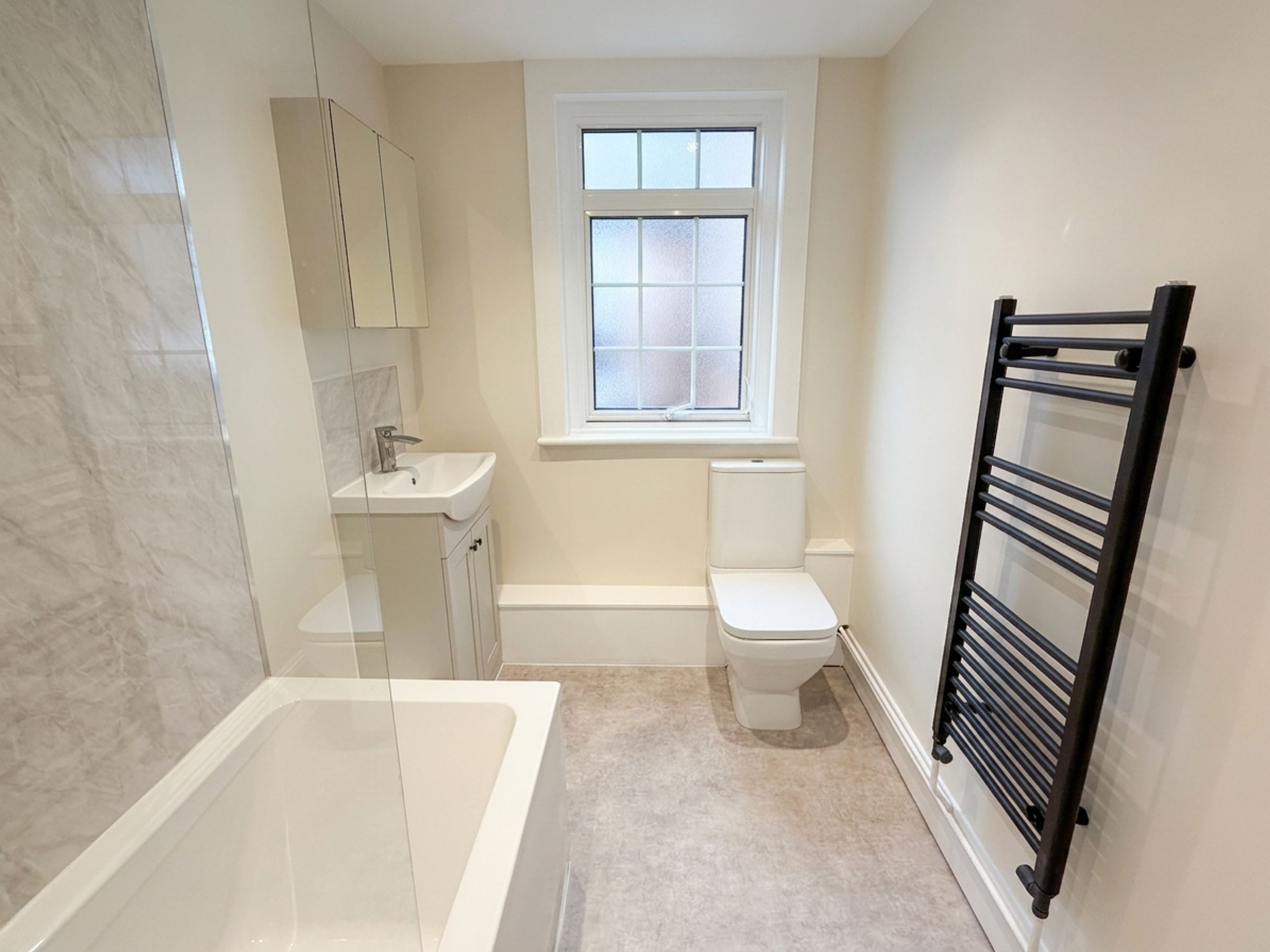 Flat Marine Road in Prestatyn